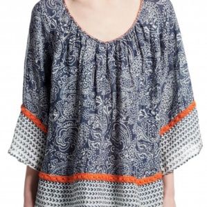 Calypso St. Barth Drimida printed top size S